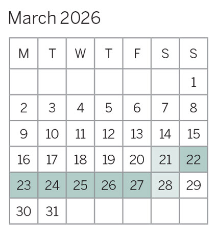 March 2026
