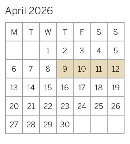 April 2026