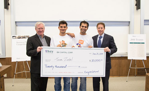 ivey business plan competition
