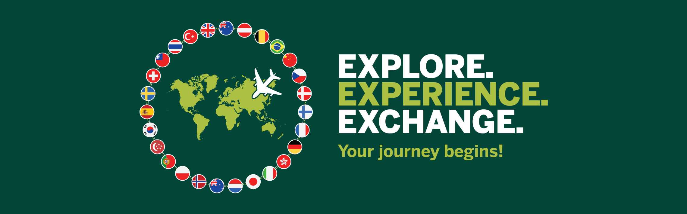 Explore. Experience. Exchange.