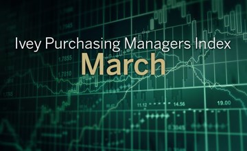 Ivey PMI falls in March