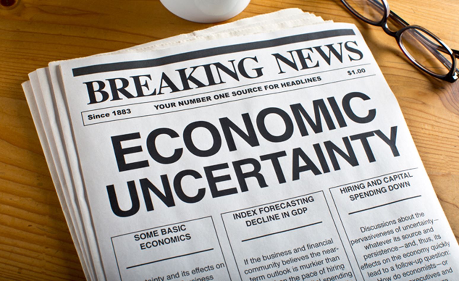 economic uncertainty newspaper