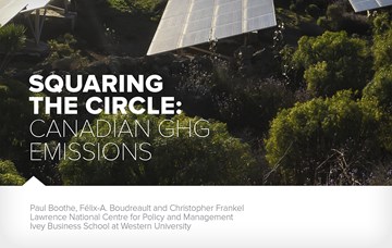 Squaring the Circle: Canadian GHG Emissions