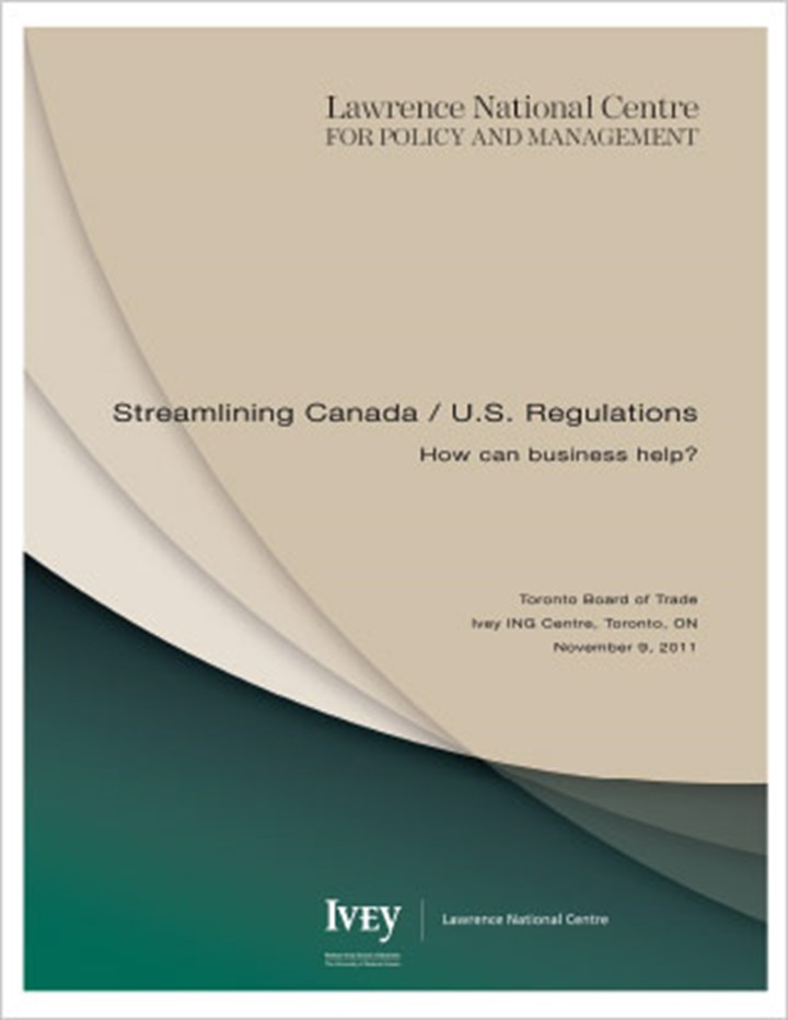 Streamlining Canada-U.S. Regulations