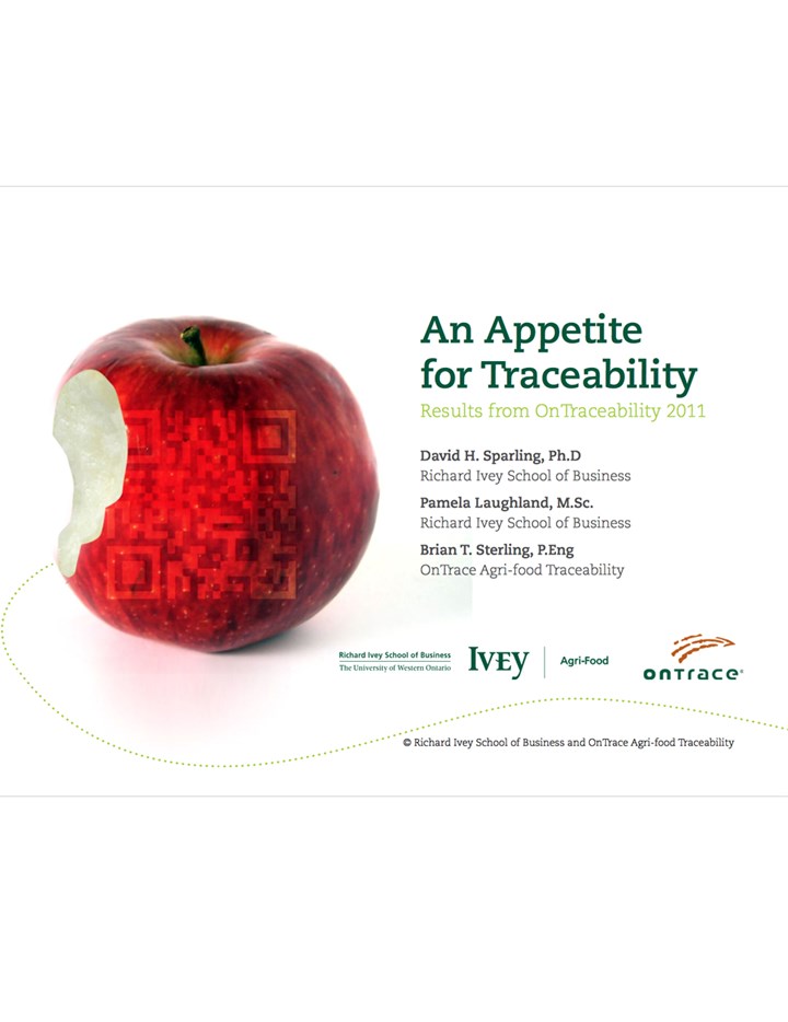 An Appetite for Traceability: Results from OnTraceability 2011