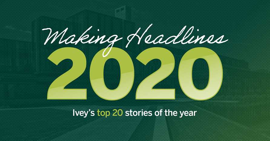 Ivey Headlines: Top stories of 2020