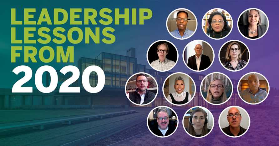 Leadership lessons from 2020 to take into 2021