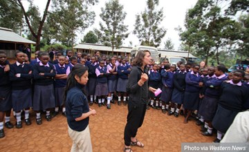 Alumna creates change for young women in Nairobi