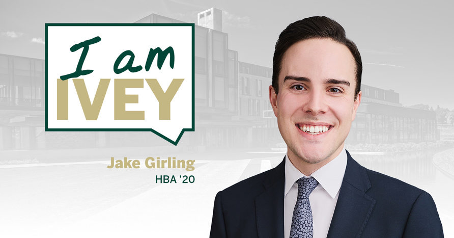 I Am Ivey: Jake Girling, HBA ’20