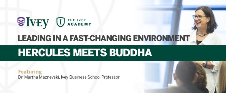 Leading in a Fast-Changing Environment banner