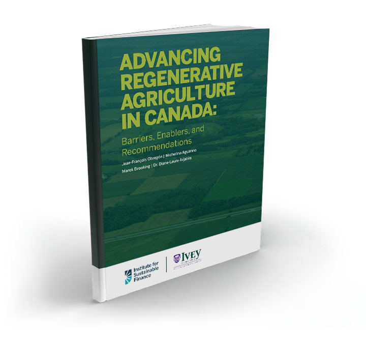 ADVANCING REGENERATIVE AGRICULTURE IN CANADA Cover Page