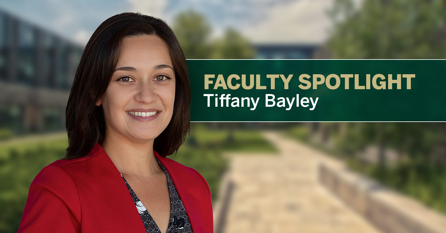 Faculty Spotlight Tiffany Bayley