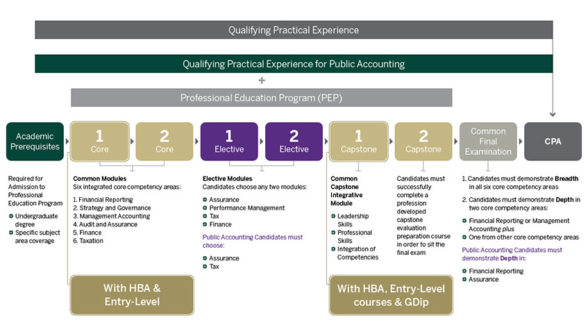 Cpa Pathway Chart