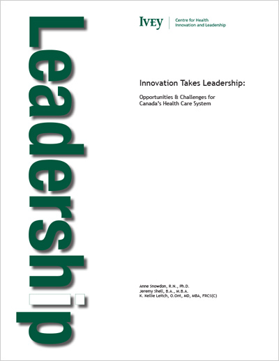 Innovation Takes Leadership