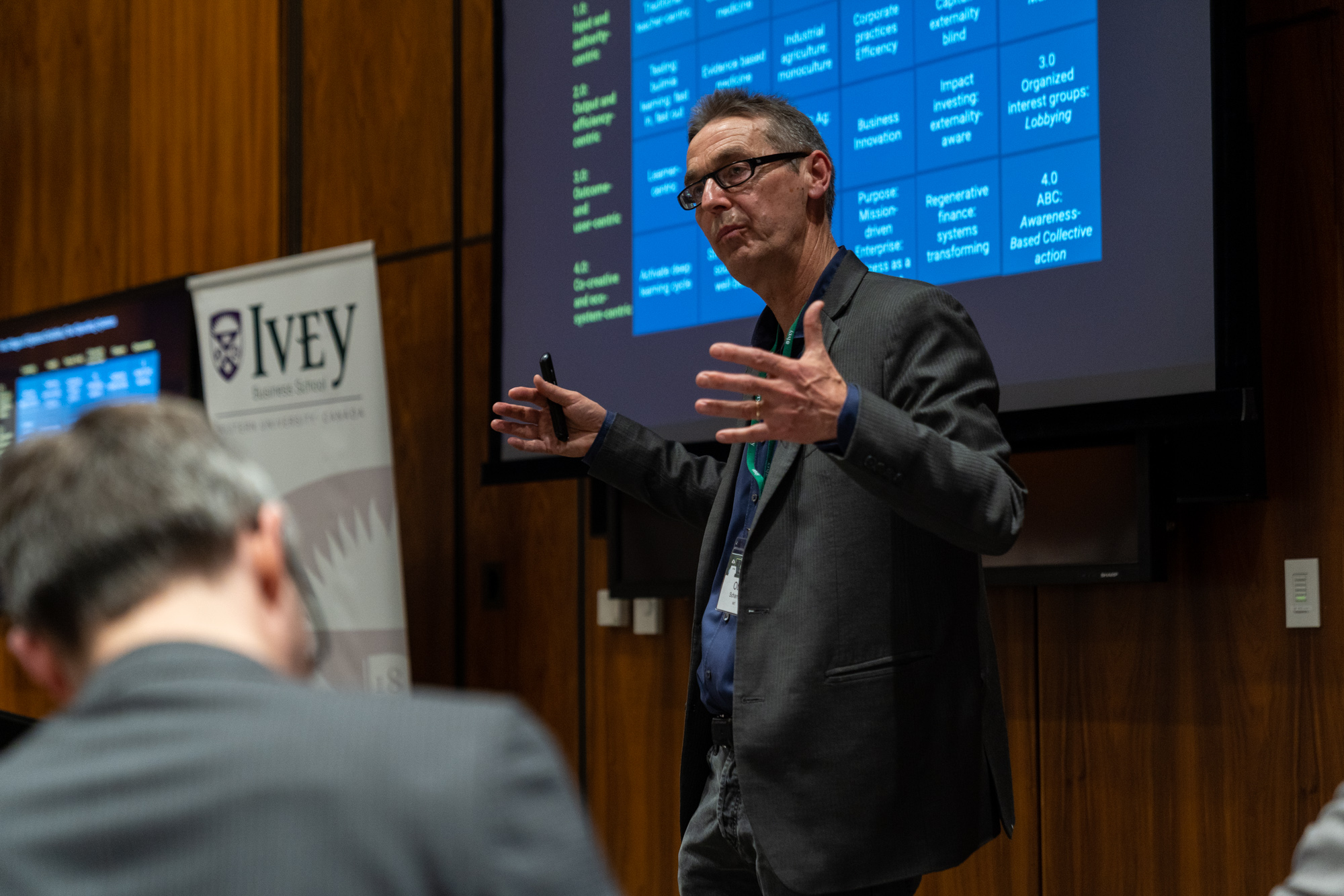 Otto Scharmer's Learning lab session