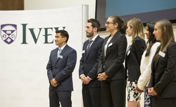 What’s it like to be in your first case competition?