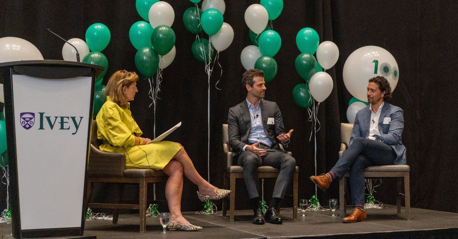 Alumni reconnect for Global Ivey Day centennial celebrations