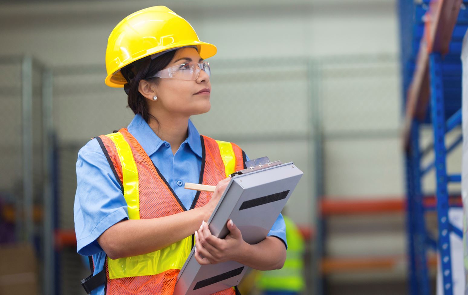 Woman in manufacturing