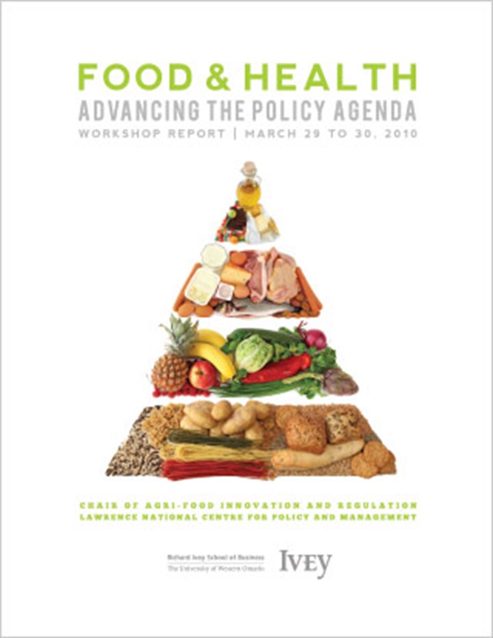 Food and Health: Advancing the Policy Agenda