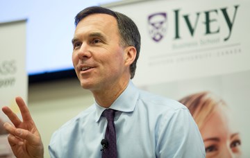 Empowering women in business: A discussion with Finance Minister Bill Morneau
