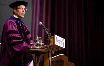 Values matter, says honorary degree recipient Jeff Orr