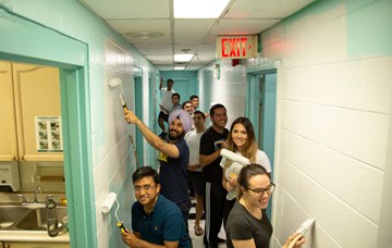 MBA students give back for Impact Day