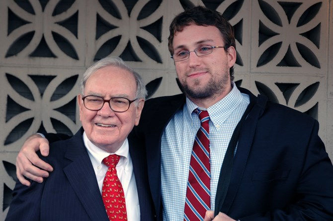 Mr. Buffett with Ian Fleming