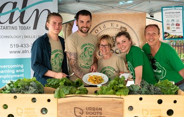 Ivey student's organic urban farm partners with local grocer