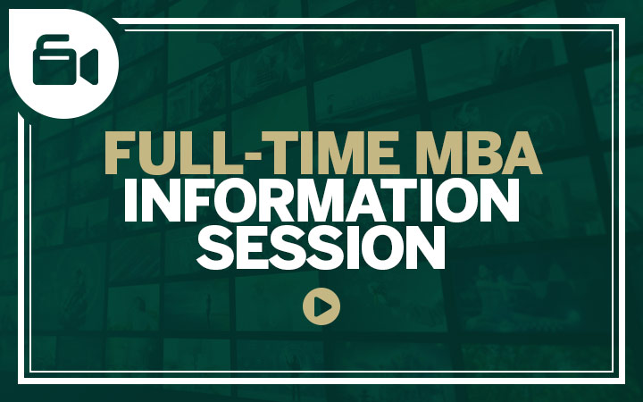 Full-time MBA Information Session