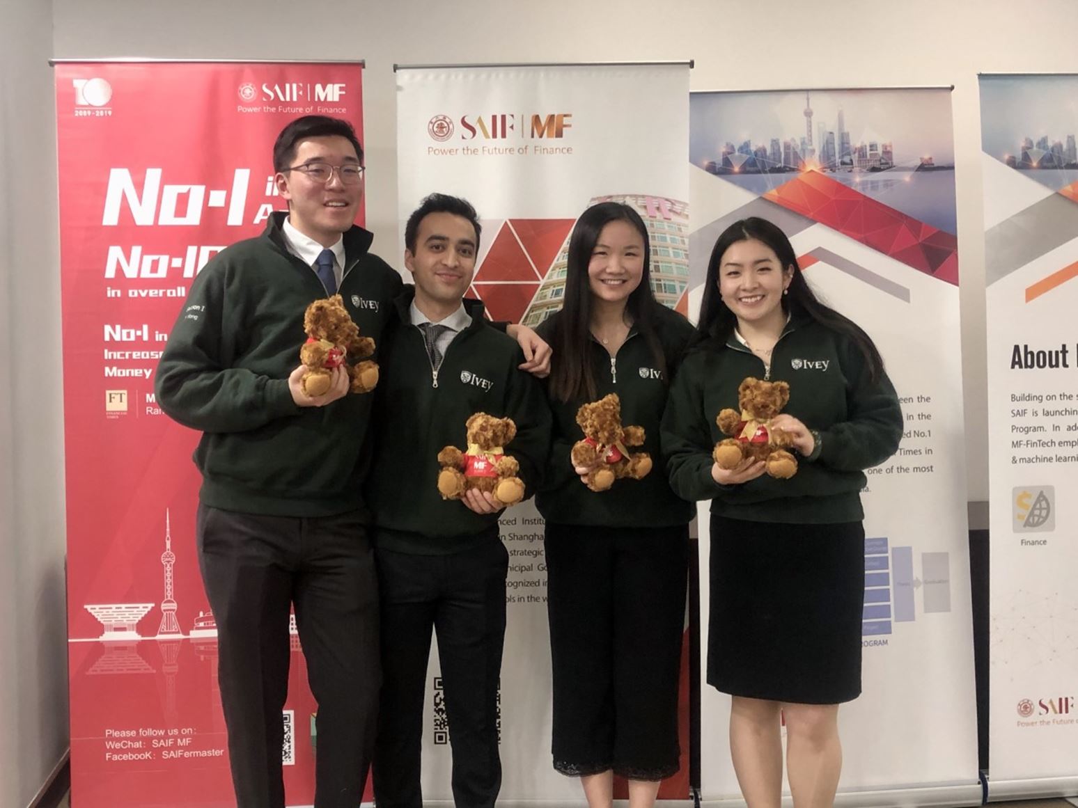 Shanghai case competition award winners