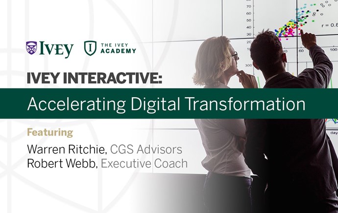 Ivey Academy webinar - digital transformation