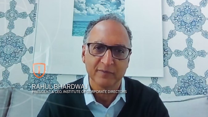 Rahul Bhardwaj global leadership in corporate governance