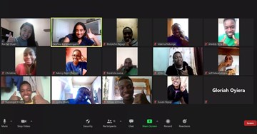 Ivey’s first virtual Africa service learning experience makes an impact