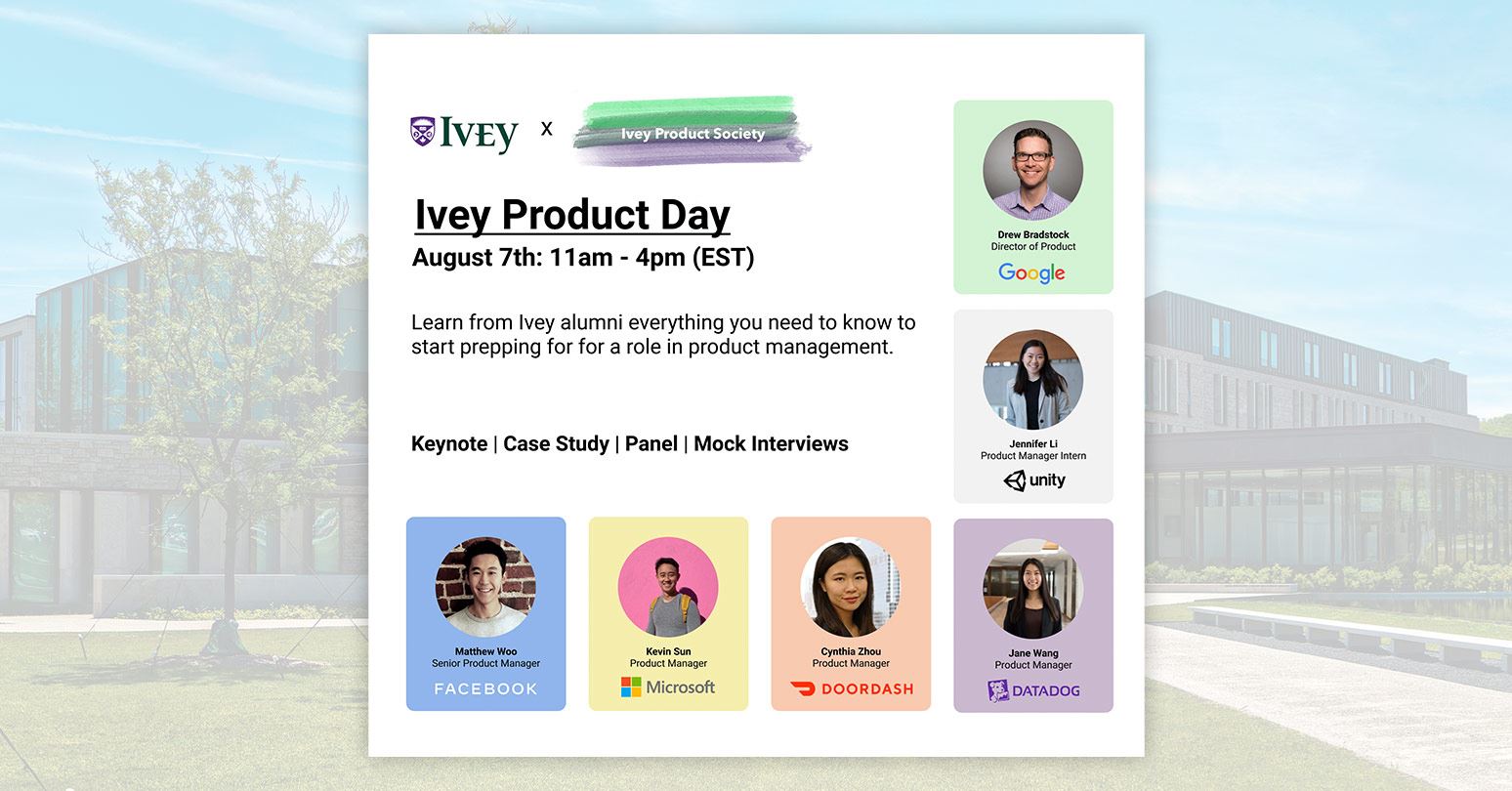 Ivey Product Day slide