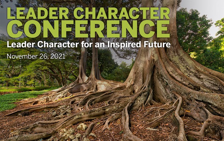 Leader Character Conference Event Banner