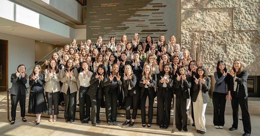 Ivey welcomes Women in Asset Management students from across Canada