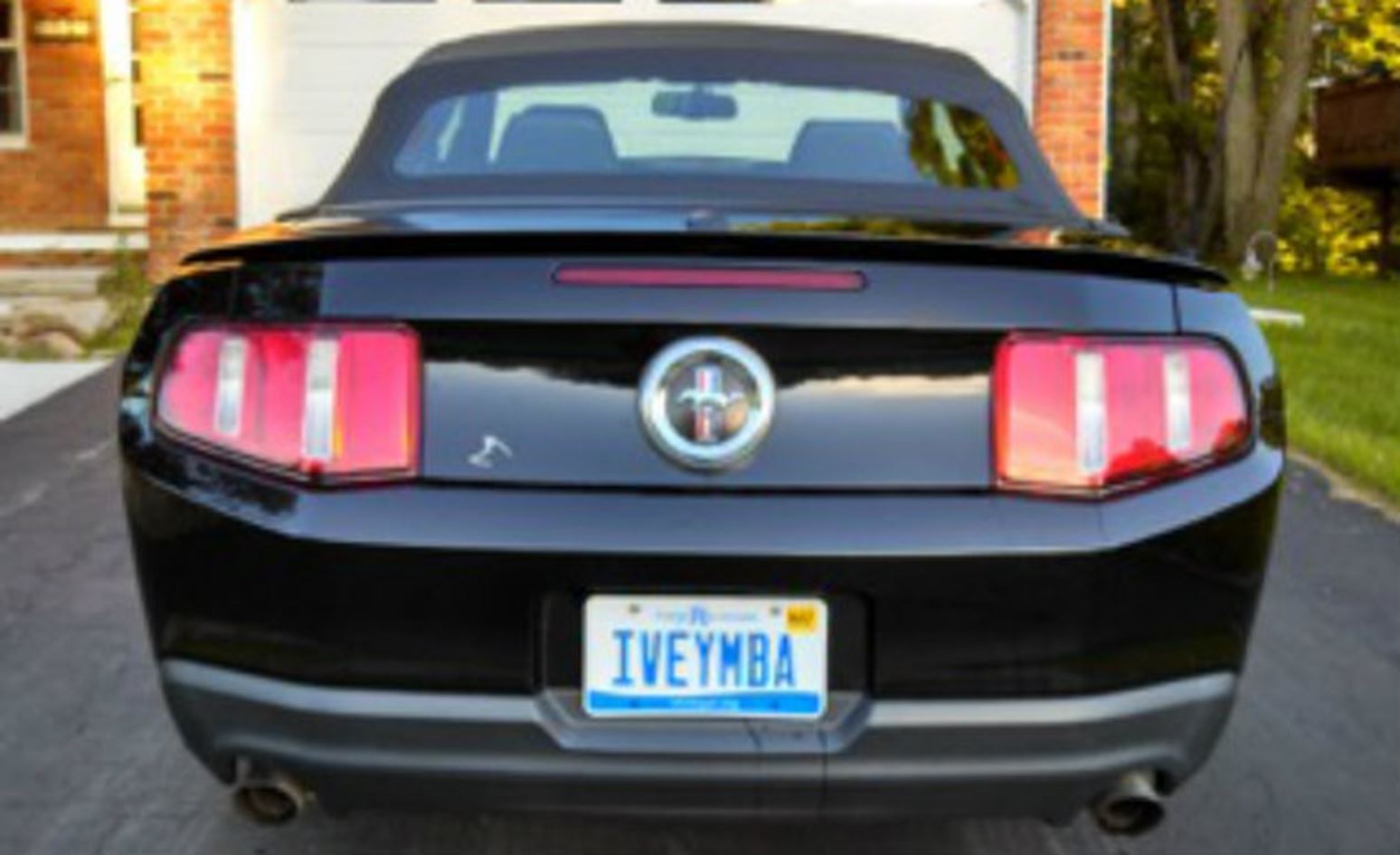 EMBA license plate