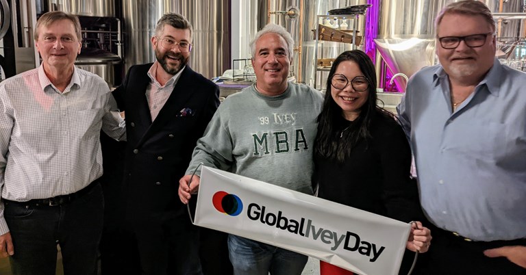 Alumni reconnect for Global Ivey Day celebrations