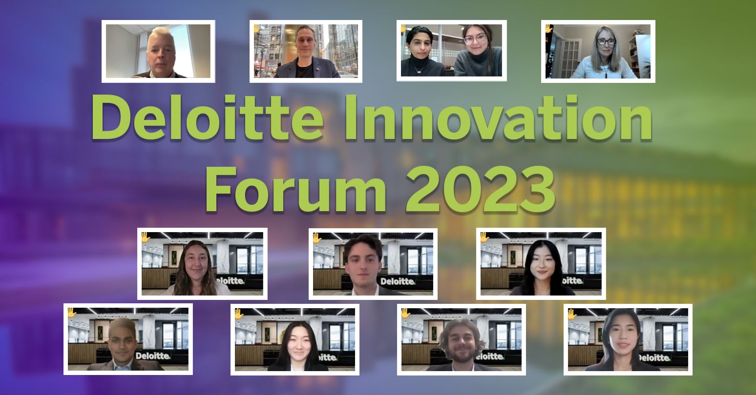 Deloitte Innovation Forum serves up real-world experience for HBA1s