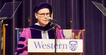 Prioritize effort, quality, and action, Andy Chisholm tells graduates