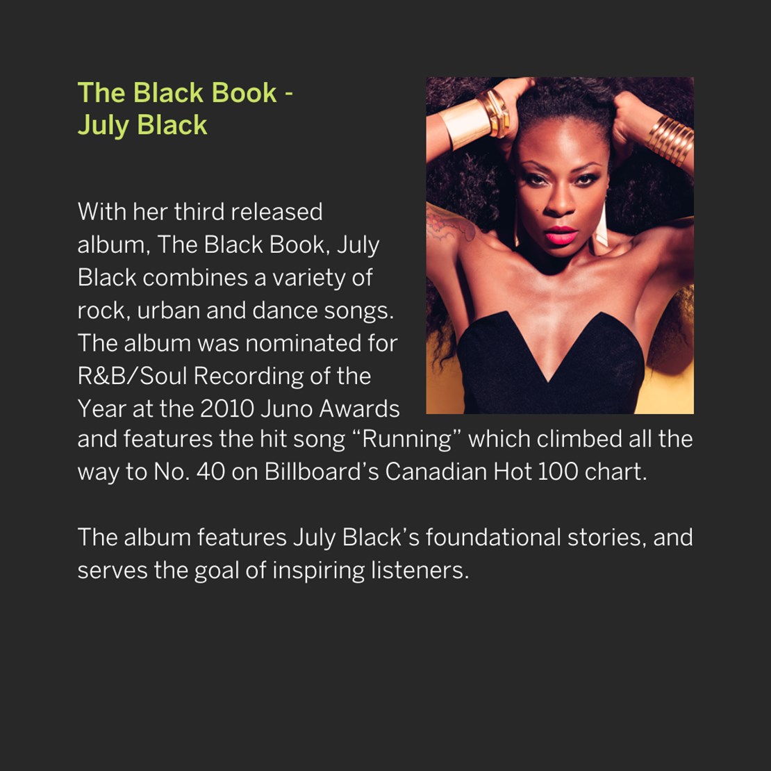The Black Book -  July Black