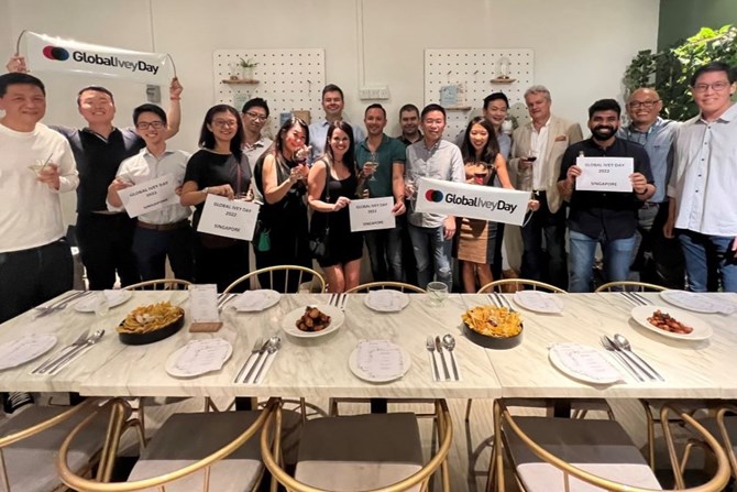 Alumni celebration Global Ivey Day in Singapore