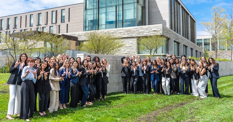 Ivey welcomes new class of Women in Asset Management students