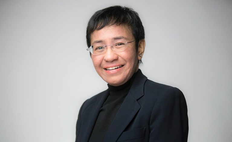 Nobel Laureate Maria Ressa gives advice for finding your purpose and path in life