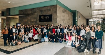 Mentorship event at Ivey helps young girls to bring out their best