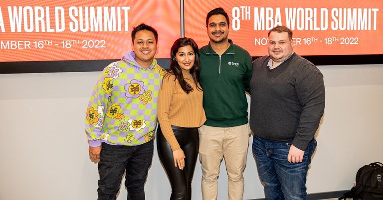 Tackling global issues at the MBA World Summit