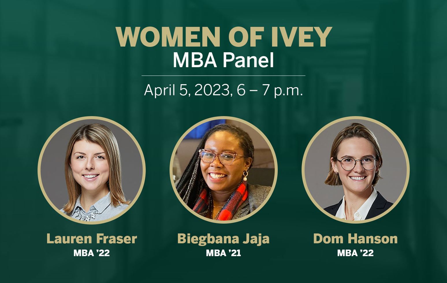 MBA Women Of Ivey