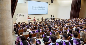 Ivey’s fall graduates come together for in-person convocation ceremony