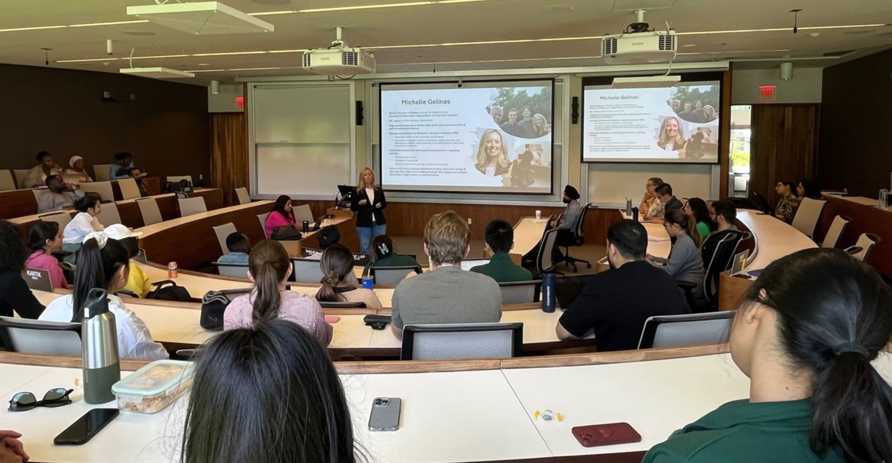 Conversations build careers: A student reflection on leadership 