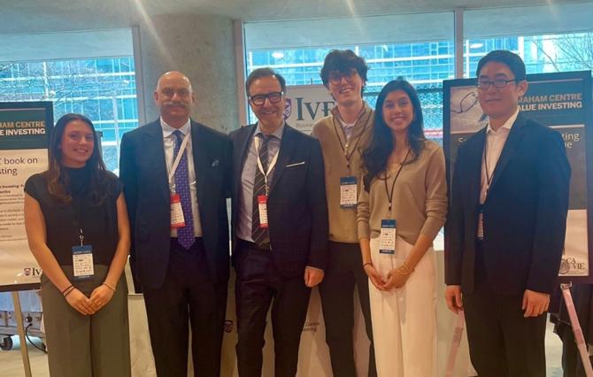 Danae Pepelassis, Mohnish Pabrai, George Athanassakos, Christian Foged, Sofia Geloso, Gary Kim